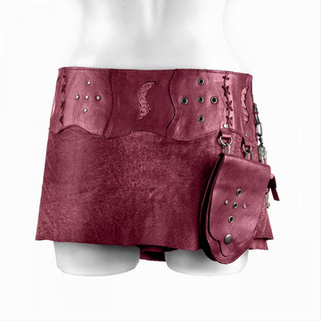 Doenya Rok Riem rood, boho, Ibiza stijl - Doendoe Webshop