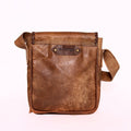 Doenya Leren tas ‘Qabli’ , boho, Ibiza stijl - Doendoe Webshop