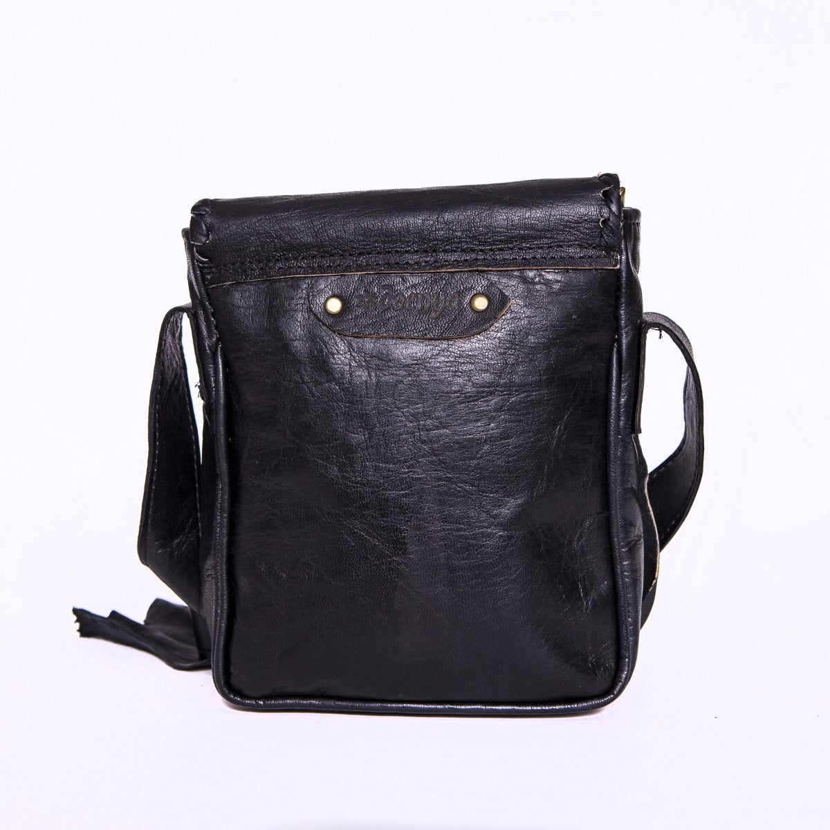 Doenya Leren tas ‘Qabli’ , boho, Ibiza stijl - Doendoe Webshop