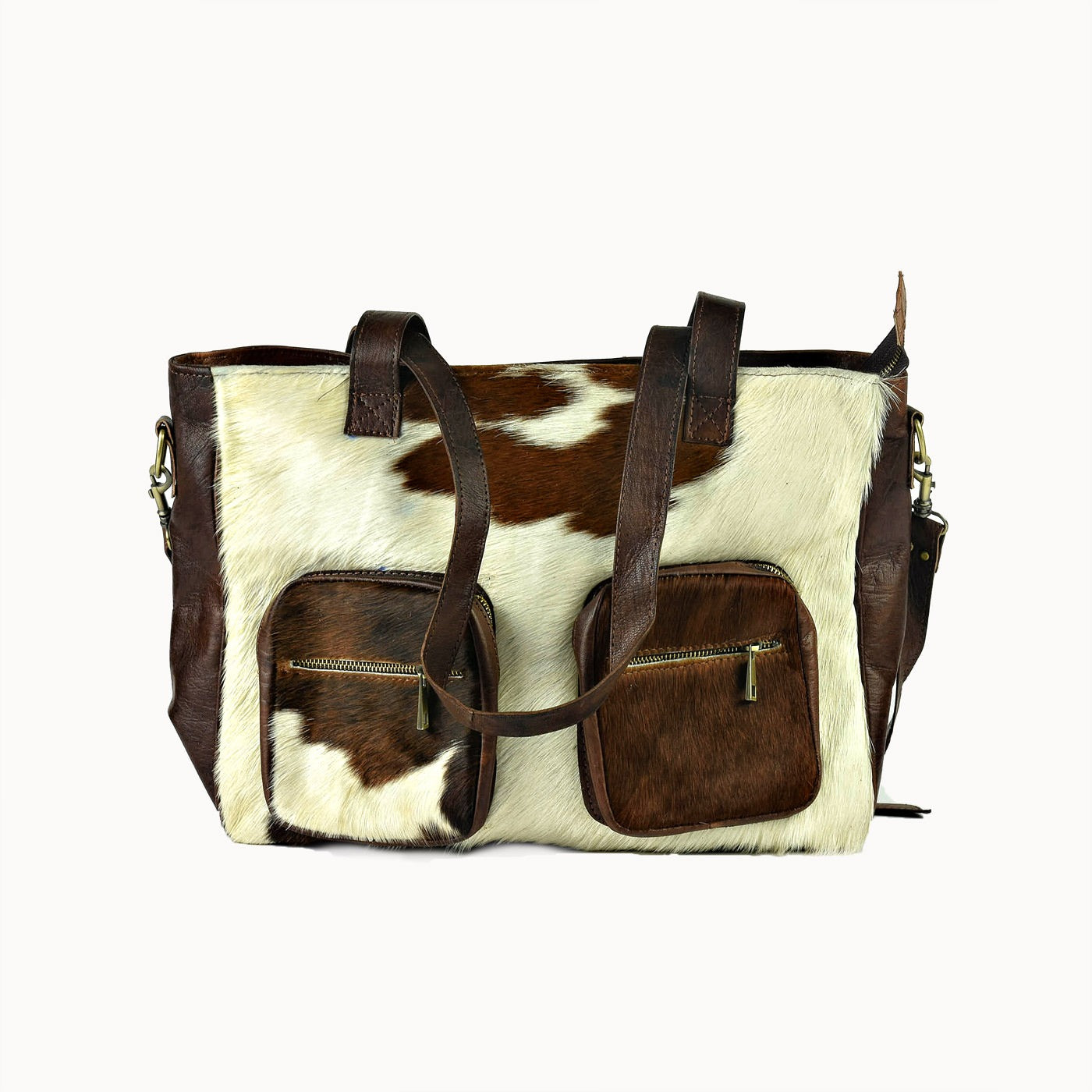 Doenya Leren Tas ‘Bisou’ bruin, boho, Ibiza stijl - Doendoe Webshop