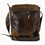 Doenya Leren Tas ‘Diagonale’ , boho, Ibiza stijl - Doendoe Webshop