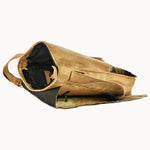 Doenya Leren Tas ‘Diagonale’ , boho, Ibiza stijl - Doendoe Webshop
