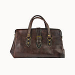 Doenya Leren Tas 'Docteur' bruin, boho, Ibiza stijl - Doendoe Webshop