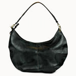 Doenya Leren Tas ‘Franc’ zwart, boho, Ibiza stijl - Doendoe Webshop