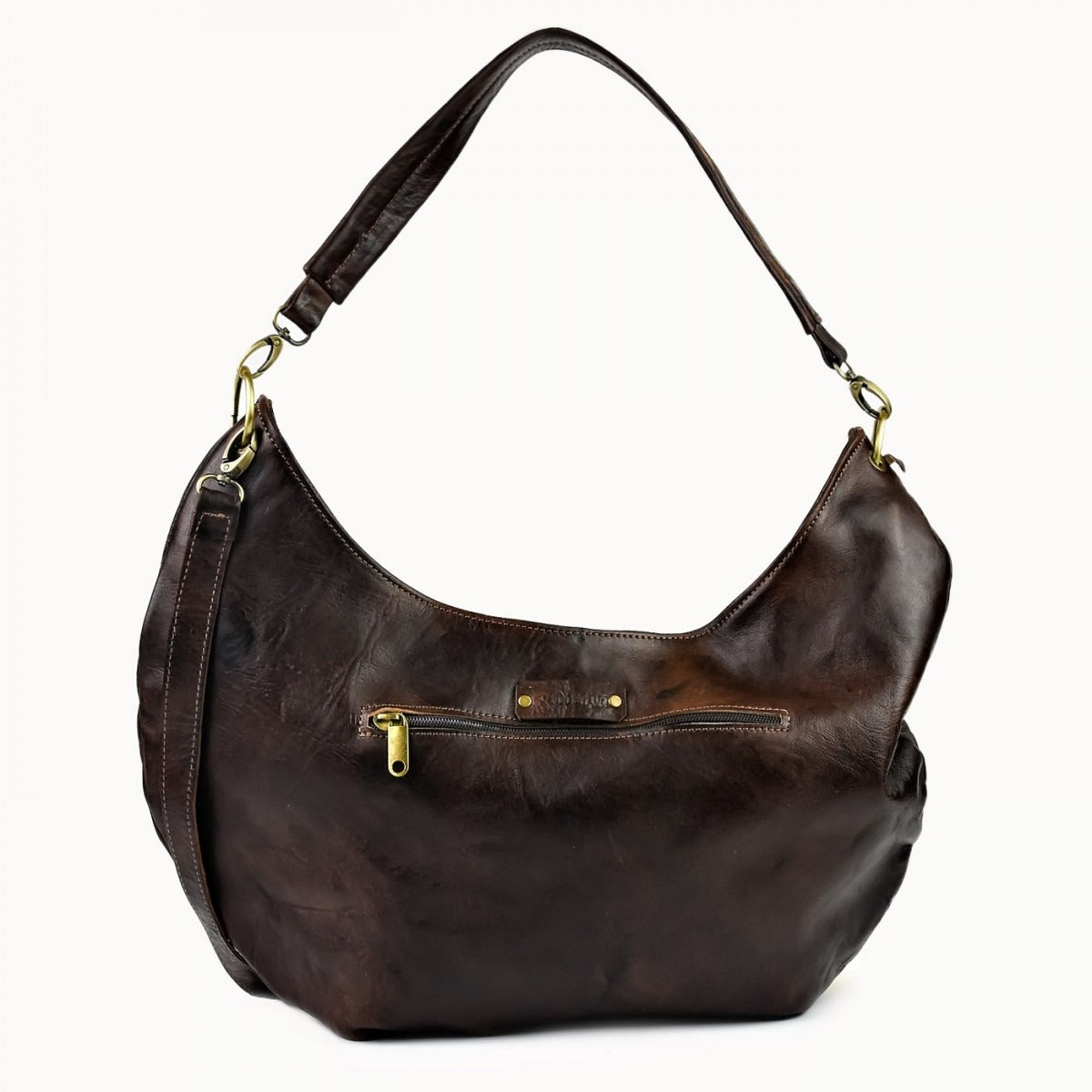 Doenya Leren Tas ‘Franc’ , boho, Ibiza stijl - Doendoe Webshop