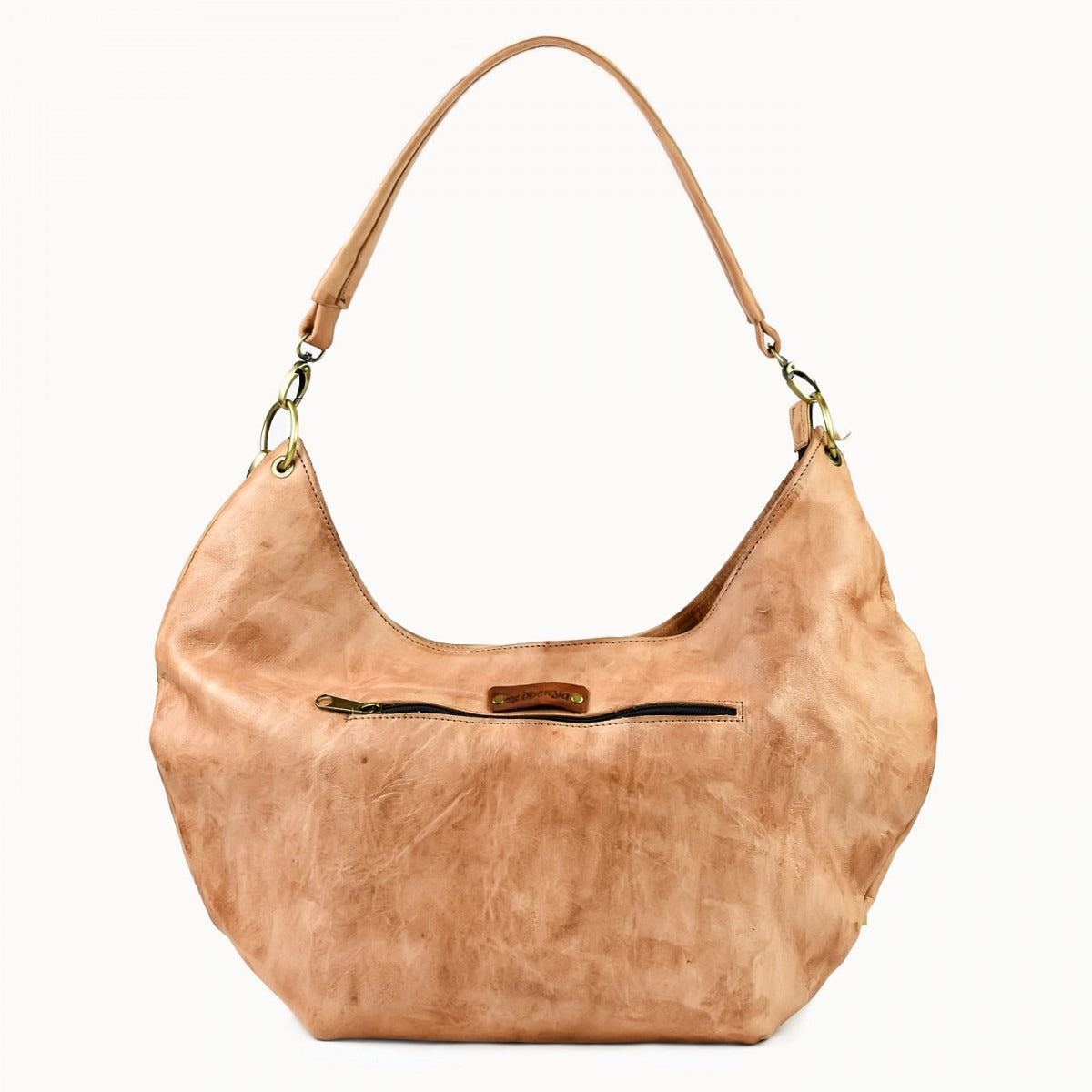 Doenya Leren Tas ‘Franc’ , boho, Ibiza stijl - Doendoe Webshop