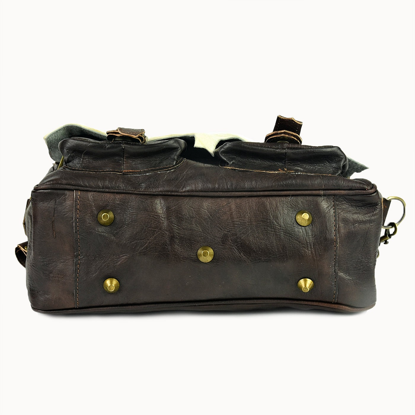 Doenya Leren Tas 'Kayla' , boho, Ibiza stijl - Doendoe Webshop