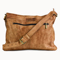 Doenya Leren Tas 'Manon' , boho, Ibiza stijl - Doendoe Webshop