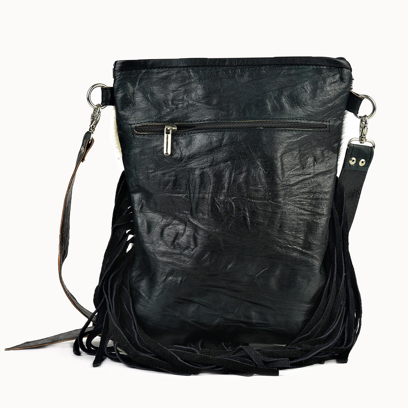 Doenya Leren Tas ‘Pam’ , boho, Ibiza stijl - Doendoe Webshop