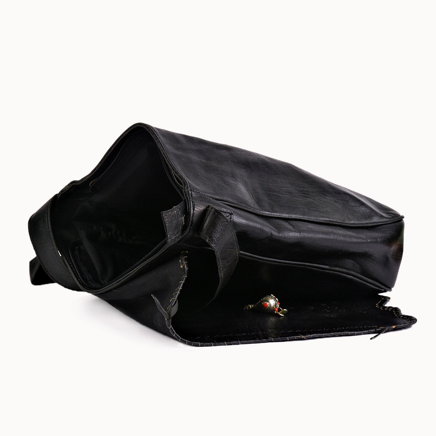 Doenya Leren Tas 'Pandora' , boho, Ibiza stijl - Doendoe Webshop
