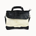 Doenya Leren Tas ‘Rana’ zwart, boho, Ibiza stijl - Doendoe Webshop