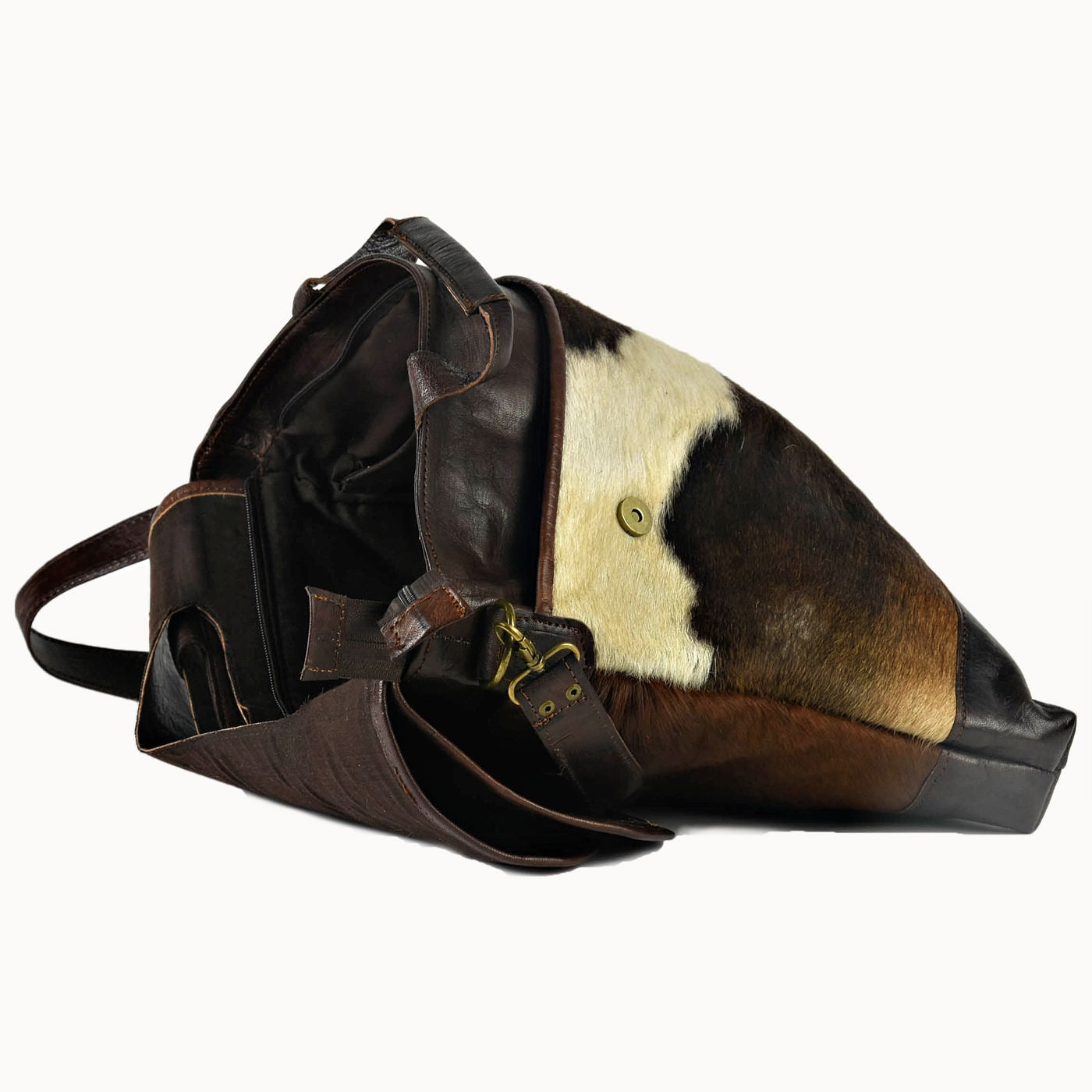 Doenya Leren Tas ‘Rana’ , boho, Ibiza stijl - Doendoe Webshop