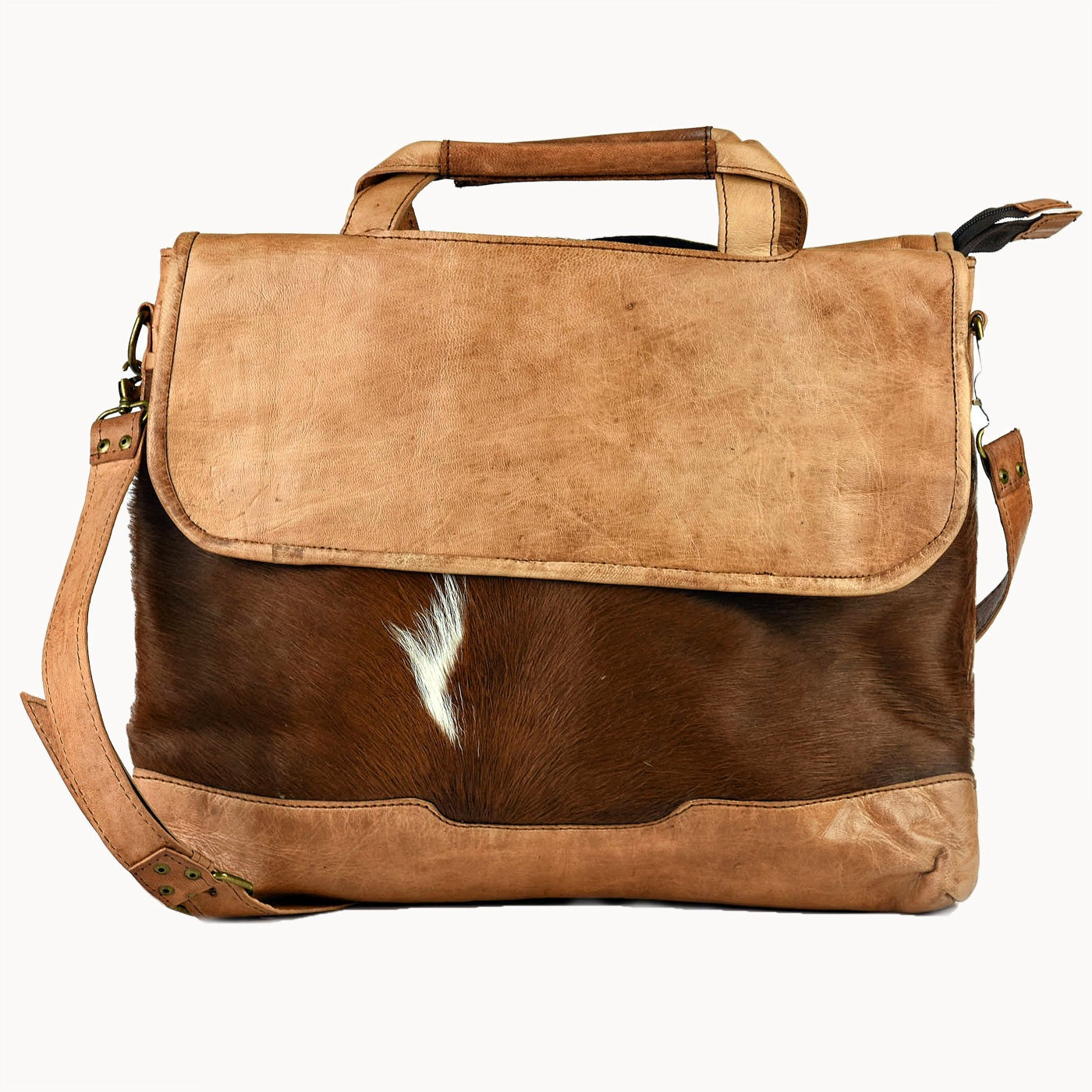 Doenya Leren Tas ‘Rana’ , boho, Ibiza stijl - Doendoe Webshop