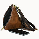 Doenya Leren Tasje 'Souad' , boho, Ibiza stijl - Doendoe Webshop