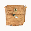 Doenya Leren Tas ‘Tribal’ naturel, boho, Ibiza stijl - Doendoe Webshop