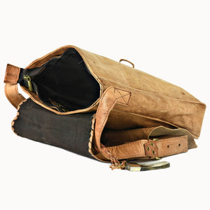 Doenya Leren Tas ‘Tribal’ , boho, Ibiza stijl - Doendoe Webshop