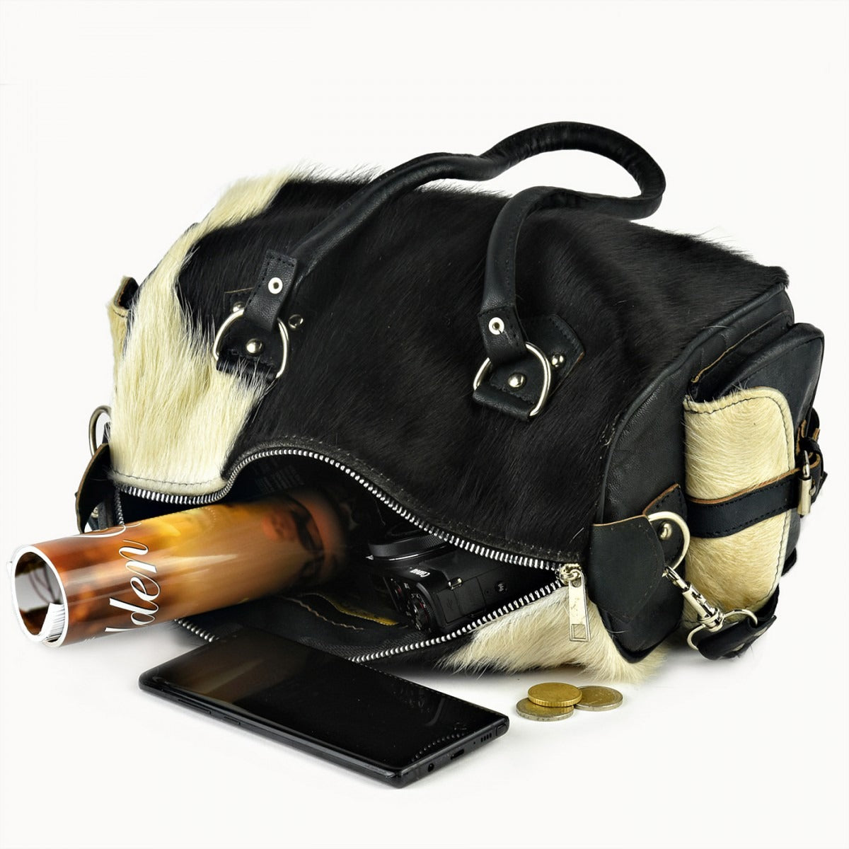 Doenya Leren Tas ‘Yasmin’ , boho, Ibiza stijl - Doendoe Webshop