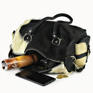 Doenya Leren Tas ‘Yasmin’ , boho, Ibiza stijl - Doendoe Webshop