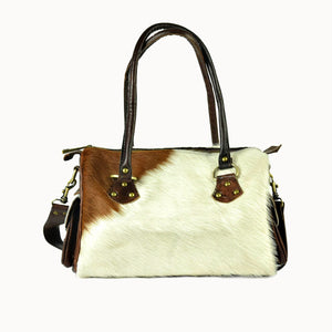 Doenya Leren Tas ‘Yasmin’ bruin, boho, Ibiza stijl - Doendoe Webshop