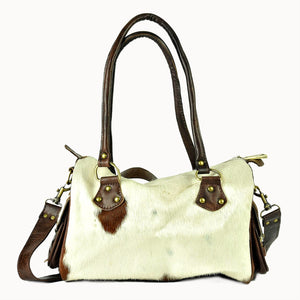 Doenya Leren Tas ‘Yasmin’ , boho, Ibiza stijl - Doendoe Webshop