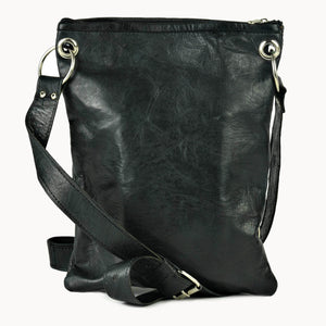 Doenya Leren Tas ‘Zipper’ , boho, Ibiza stijl - Doendoe Webshop