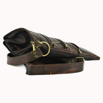 Doenya Leren Tas ‘Zipper’ , boho, Ibiza stijl - Doendoe Webshop