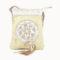 Doenya Tasje ‘Farin’ wit, boho, Ibiza stijl - Doendoe Webshop