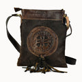 Doenya Tasje ‘Farin’ bruin, boho, Ibiza stijl - Doendoe Webshop
