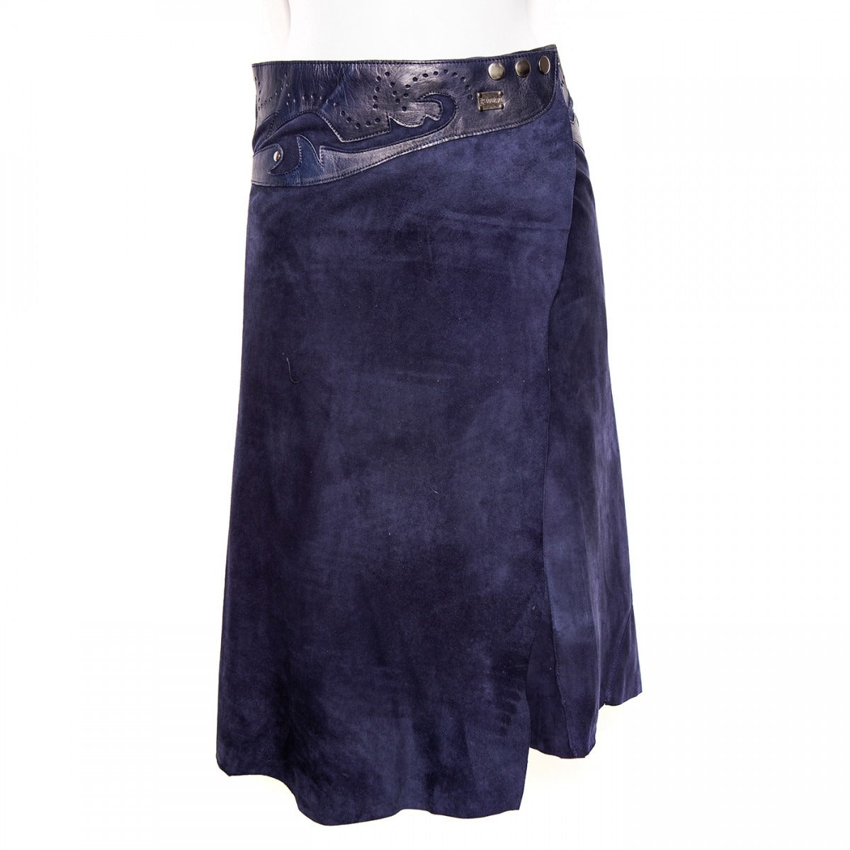 Doenya Midi Rok 'Boho' blauw, boho, Ibiza stijl - Doendoe Webshop
