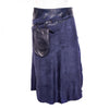 Doenya Midi Rok 'Boho' met Tasje blauw, boho, Ibiza stijl - Doendoe Webshop
