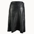 Doenya Midi Rok 'Boho' Leer , boho, Ibiza stijl - Doendoe Webshop