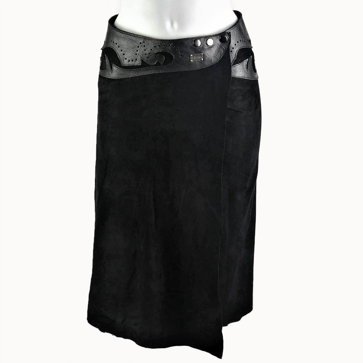 Doenya Midi Rok 'Boho' zwart, boho, Ibiza stijl - Doendoe Webshop
