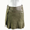 Doenya Mini Rok 'Boho' taupe, boho, Ibiza stijl - Doendoe Webshop