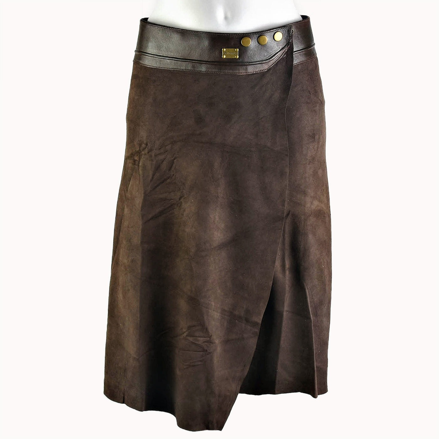 Doenya Midi Rok 'Elegance' bruin, boho, Ibiza stijl - Doendoe Webshop