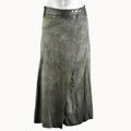 Doenya Lange Rok 'Elegance' grijs, boho, Ibiza stijl - Doendoe Webshop