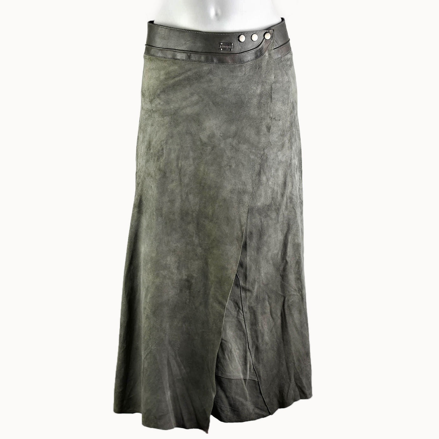 Doenya Lange Rok 'Elegance' grijs, boho, Ibiza stijl - Doendoe Webshop