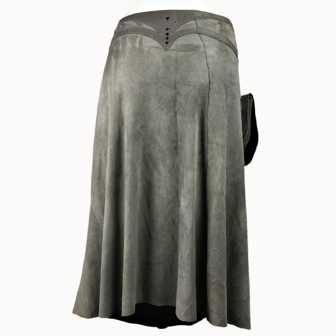 Doenya Midi Rok ‘Hipster’ Plus grijs, boho, Ibiza stijl - Doendoe Webshop