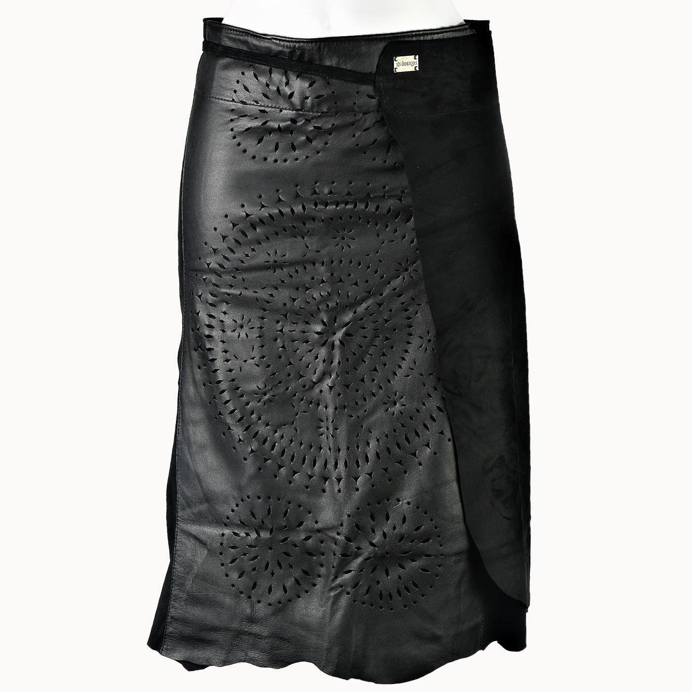 Doenya Midi Rok ‘Mandala’ zwart, boho, Ibiza stijl - Doendoe Webshop