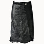 Doenya Midi Rok ‘Mandala’ zwart, boho, Ibiza stijl - Doendoe Webshop