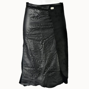 Doenya Midi Rok ‘Mandala’ zwart, boho, Ibiza stijl - Doendoe Webshop
