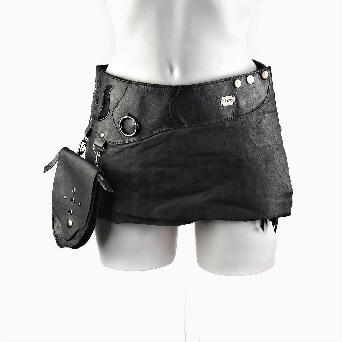 Doenya Rok Riem zwart, boho, Ibiza stijl - Doendoe Webshop