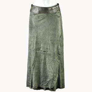 Doenya Lange Rok 'Simplicity' taupe, boho, Ibiza stijl - Doendoe Webshop