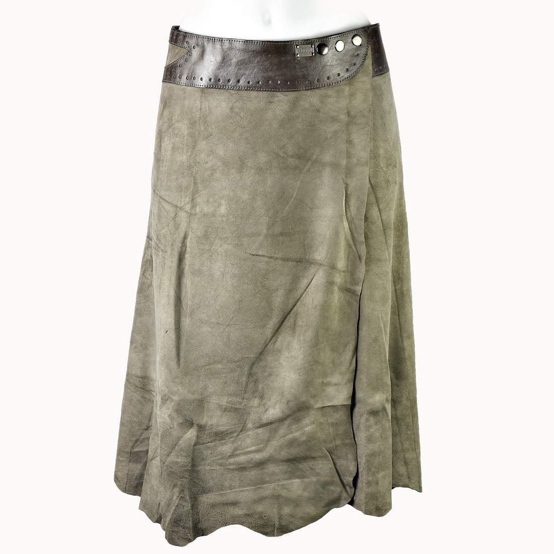 Doenya Midi Rok 'Simplicity' grijs, boho, Ibiza stijl - Doendoe Webshop