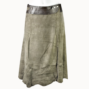 Doenya Midi Rok 'Simplicity' grijs, boho, Ibiza stijl - Doendoe Webshop