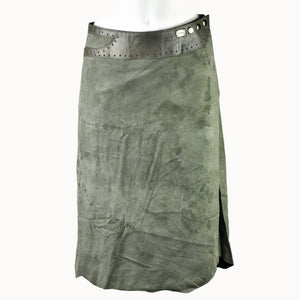 Doenya Midi Rok 'Simplicity' taupe, boho, Ibiza stijl - Doendoe Webshop