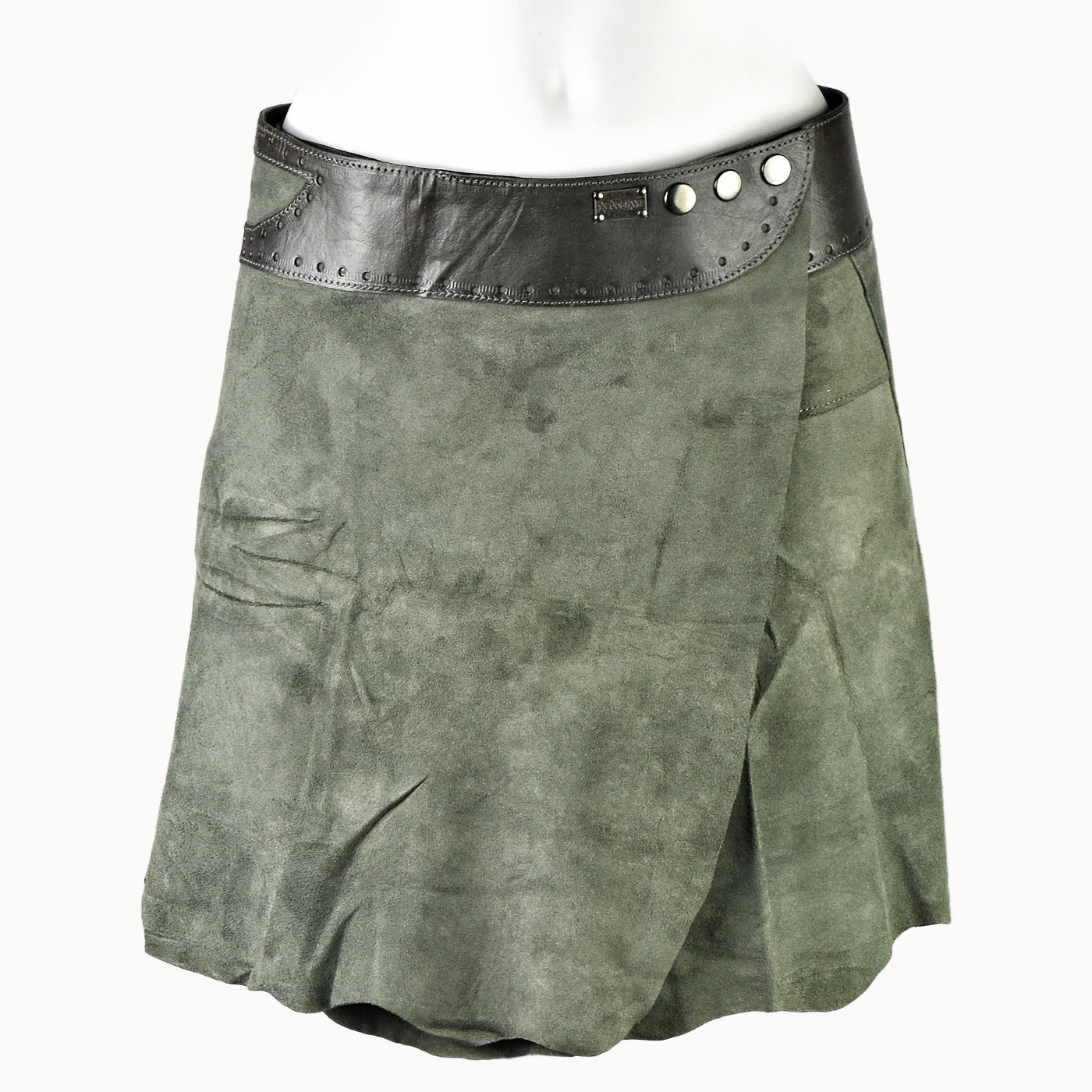 Doenya Mini Rok 'Simplicity' taupe, boho, Ibiza stijl - Doendoe Webshop
