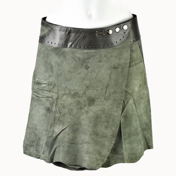 Doenya Mini Rok 'Simplicity' taupe, boho, Ibiza stijl - Doendoe Webshop