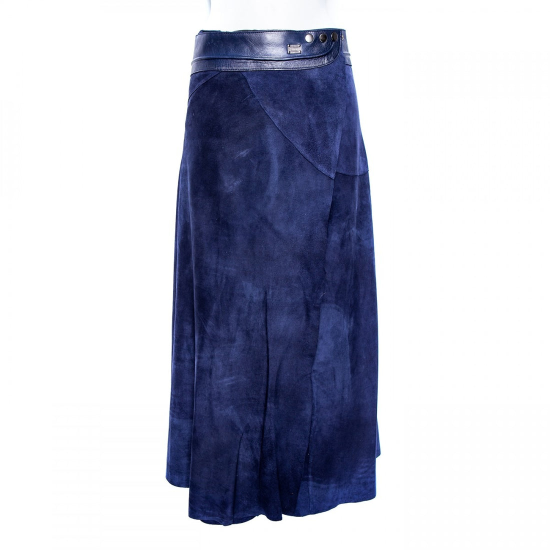 Doenya Lange Rok 'Elegance' blauw, boho, Ibiza stijl - Doendoe Webshop