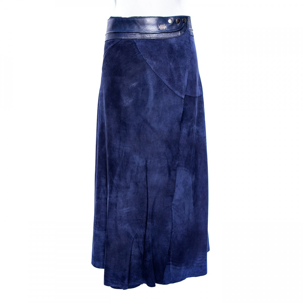 Doenya Lange Rok 'Elegance' blauw, boho, Ibiza stijl - Doendoe Webshop