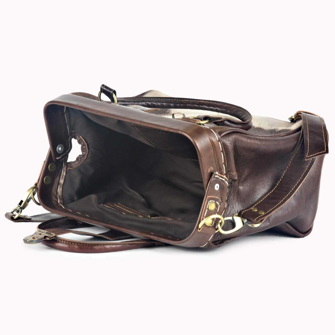 Doenya Leren Tas 'Frou' , boho, Ibiza stijl - Doendoe Webshop